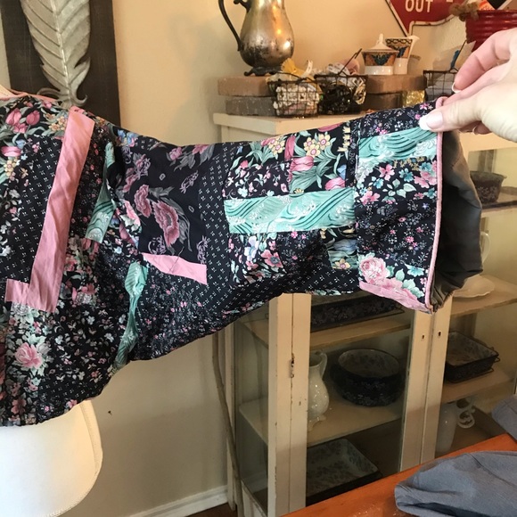 vintage handmade patchwork jacket - Picture 5 of 6